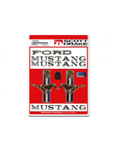 1967 Mustang Emblem Kit 289