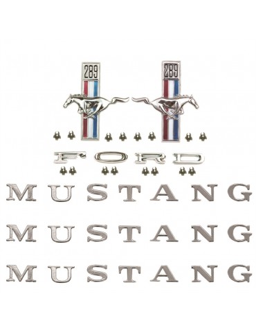 1967 Mustang Emblem Kit 289